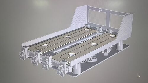 Isolatore per funi metalliche JGX-0956D-72A per isolamento dalle vibrazioni dell'armadio marino da 100 kg