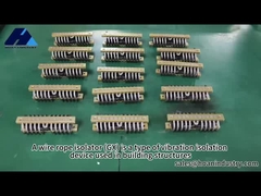 Ammortizzatore di vibrazioni del cavo metallico