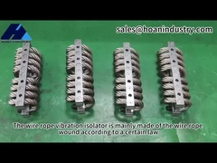 Ammortizzatore di vibrazioni del cavo metallico