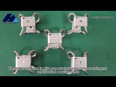 Isolatore di vibrazione per cardine