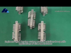 Isolatore di vibrazione efficace per apparecchiature aeree e apparecchi di comunicazione JGX-0400-22A