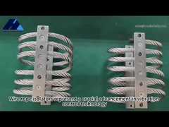 Ammortizzatore di vibrazioni del cavo metallico