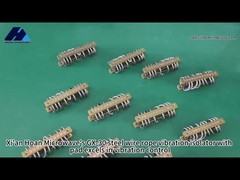 Ammortizzatore di vibrazioni del cavo metallico