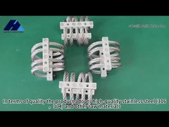 Ammortizzatore di vibrazioni del cavo metallico