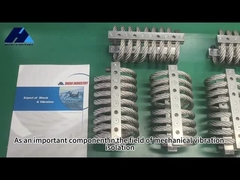 Isolatore di vibrazioni per funi metalliche resistente alla corrosione e agli urti JGX-0956A-72A per temperature estreme