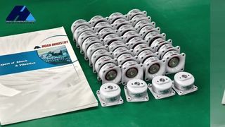 Isolamento delle vibrazioni dell'ammortizzatore in gomma JZP