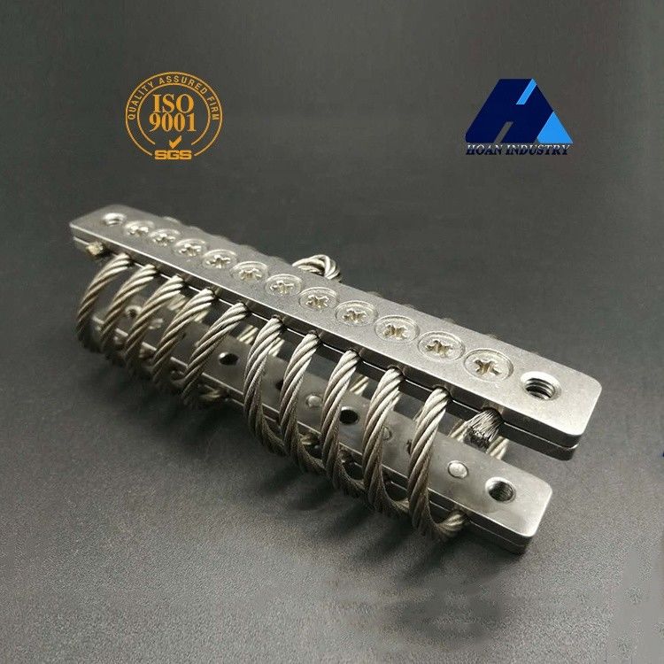 10 Loops Isolatore di corda di filo 304 Accessoari per macchine in acciaio inossidabile Assorbimento di scosse da vibrazione