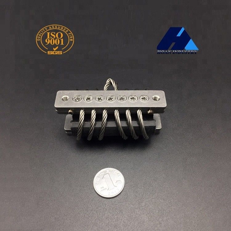 Isolatori di fili di acciaio elicoidali Cable Machine Compressore trasformatore Motore ferroviario Generatore