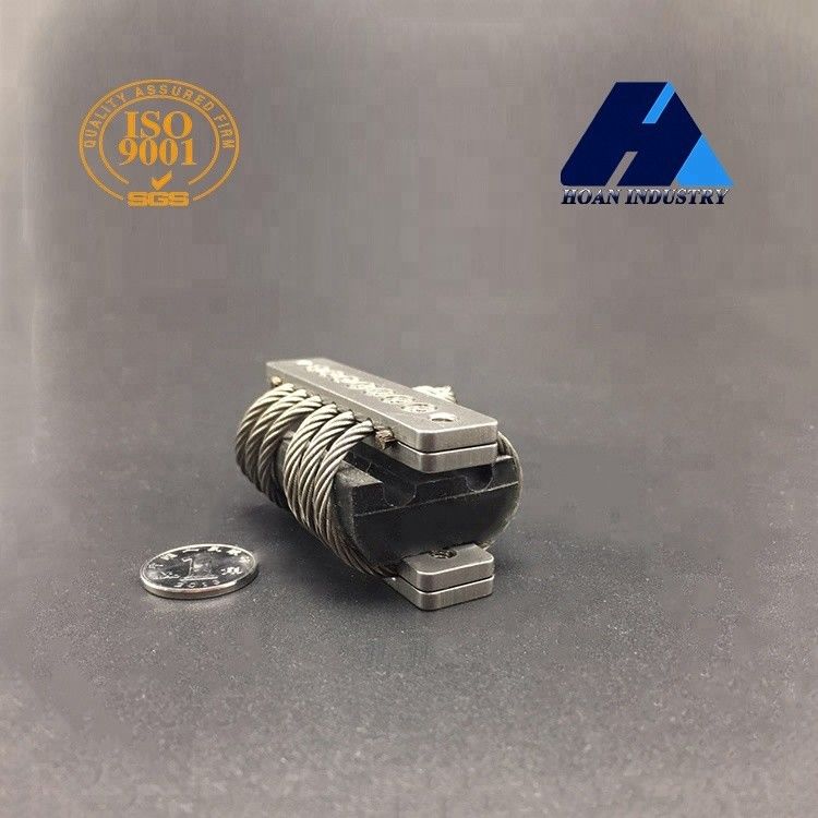 Isolatori di fili di acciaio elicoidali Cable Machine Compressore trasformatore Motore ferroviario Generatore