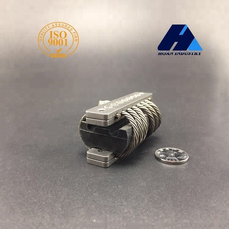 Isolatori di fili di acciaio elicoidali Cable Machine Compressore trasformatore Motore ferroviario Generatore