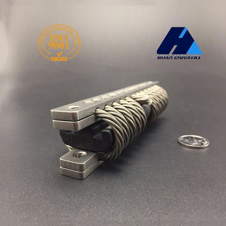 Isolatore di cavi a fili elicoidali, pompa a vibrazione, accessori per macchine utensili, armadietto elettronico 100G Rumore