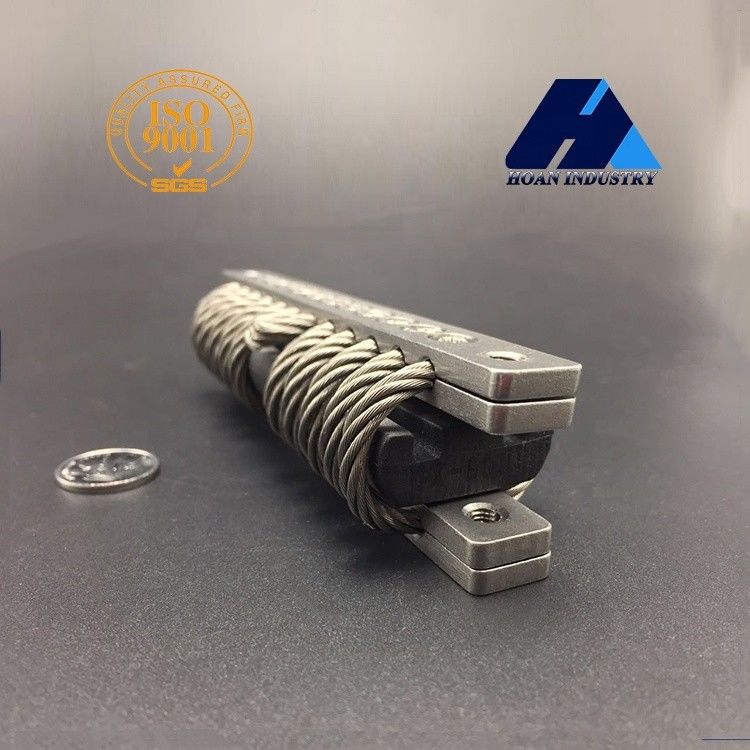 Isolatore di cavi a fili elicoidali, pompa a vibrazione, accessori per macchine utensili, armadietto elettronico 100G Rumore
