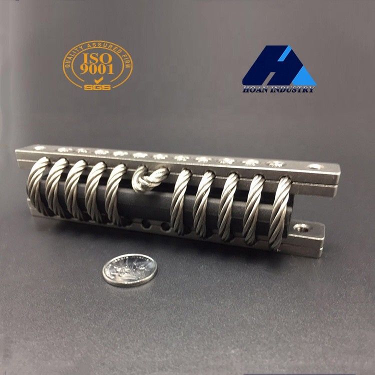 Isolatore di cavi a fili elicoidali, pompa a vibrazione, accessori per macchine utensili, armadietto elettronico 100G Rumore