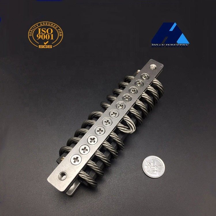 Isolatore di cavi a fili elicoidali, pompa a vibrazione, accessori per macchine utensili, armadietto elettronico 100G Rumore