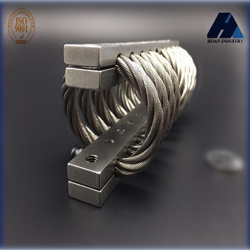 Isolatore di filo di filo compatto anti-vibrazione montato motore Stand sensore di antenna satellitare