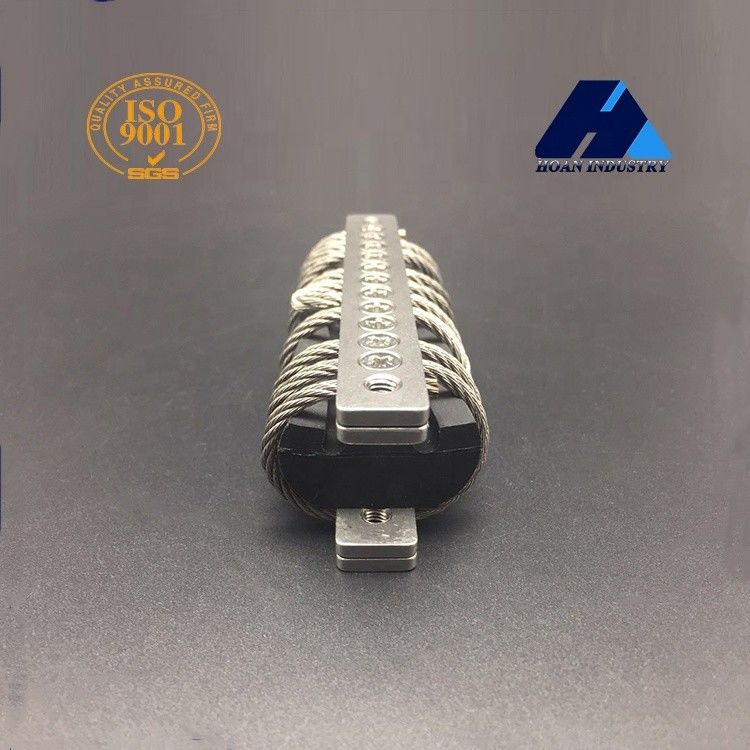 Armadio elettrico GX-N Serie Rubber Pad Wire Rope Damper per sistemi di protezione da shock da vibrazioni 100G