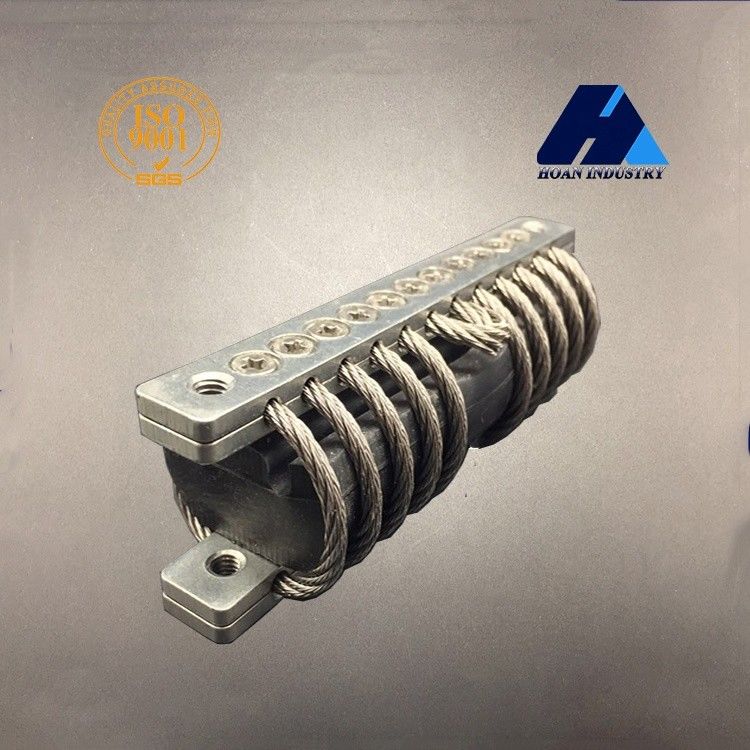 Armadio elettrico GX-N Serie Rubber Pad Wire Rope Damper per sistemi di protezione da shock da vibrazioni 100G