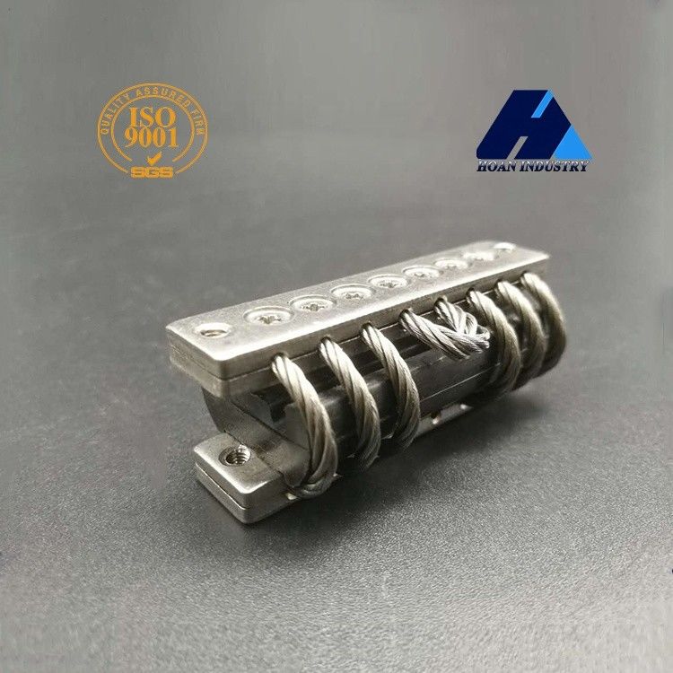 Armadio elettrico GX-N Serie Rubber Pad Wire Rope Damper per sistemi di protezione da shock da vibrazioni 100G