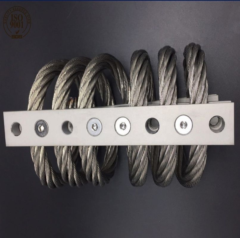 Carro blindato di difesa in alluminio Lanciatore Motor Stand Isolamento da vibrazioni da urto energetico JGX-1276D-233B Isolatore a filo