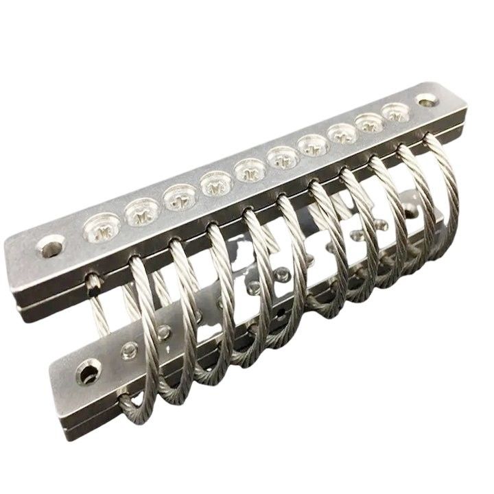 Jgx-1598d-428b Isolatore per urti a filo di alluminio Condizione per i componenti del nucleo del cuscinetto