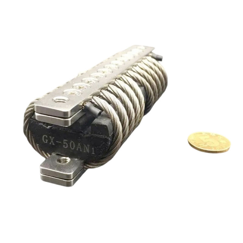 Accessori per macchine utensili per pompe per ingranaggi Armadio elettronico 100g Controllo delle vibrazioni acustiche Gx-50an Isolatore elicoidale a filo