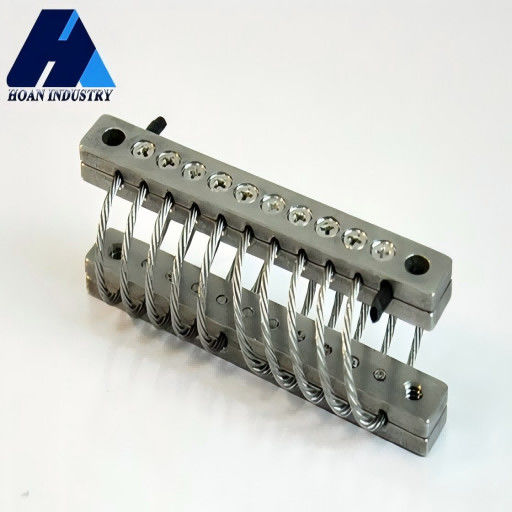 50N/mm rigidità assiale Isolatore di vibrazione da filo di acciaio inossidabile per strumenti di precisione JGX-0240D-4.5A