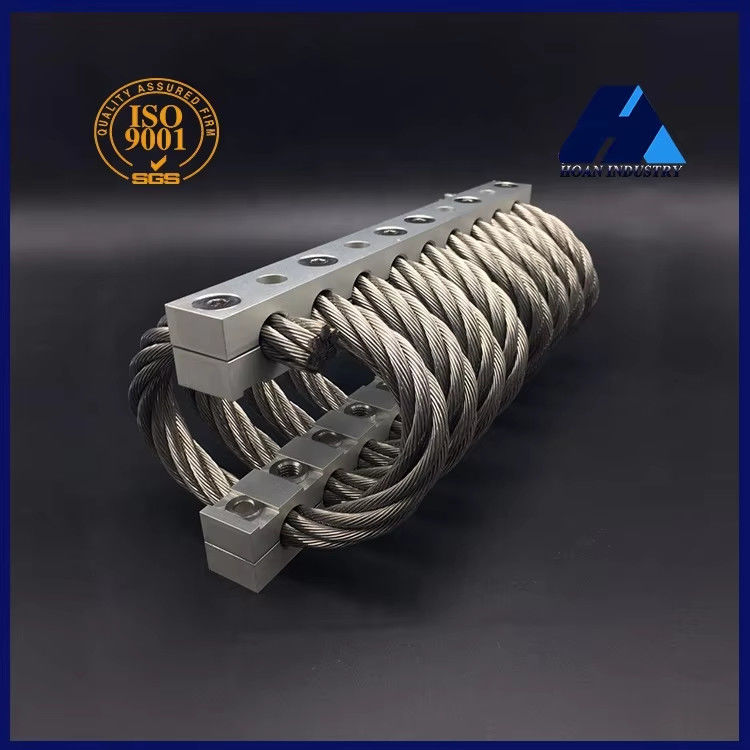 JGX-0480D-61A 61 kg Isolatore di vibrazione da fune di filo con riduzione delle vibrazioni 244Kn/m