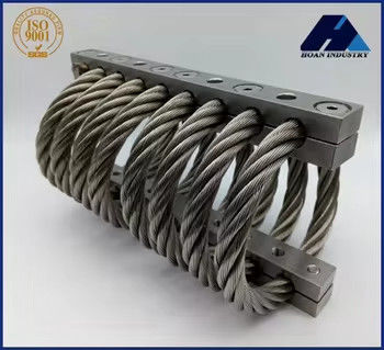 JGX-0480D-61A 61 kg Isolatore di vibrazione da fune di filo con riduzione delle vibrazioni 244Kn/m