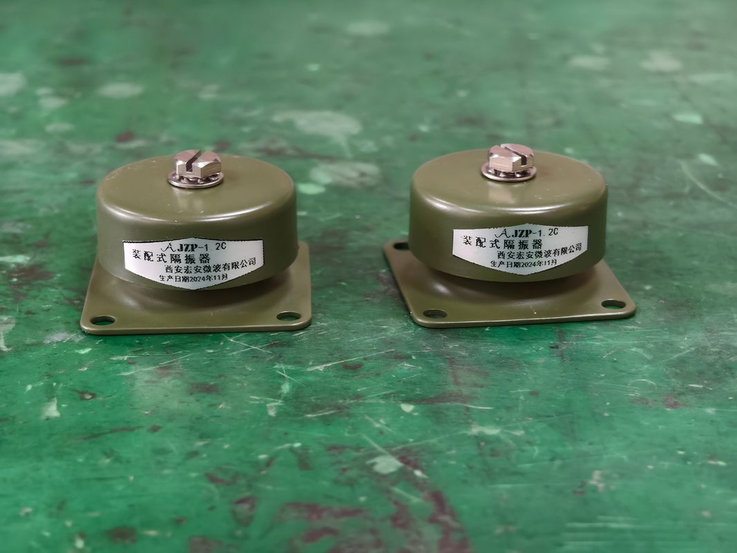 Ammortizzatore in gomma JZP-2.0B-SC con fori di ancoraggio e altezza 30mm per un efficace assorbimento dell'energia