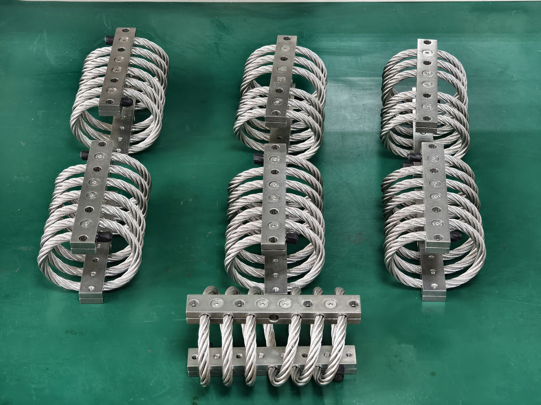 JGX-0958A-54A Isolatore antivibrante a fune d'acciaio migliorato per strumenti di precisione e apparecchiature automatizzate
