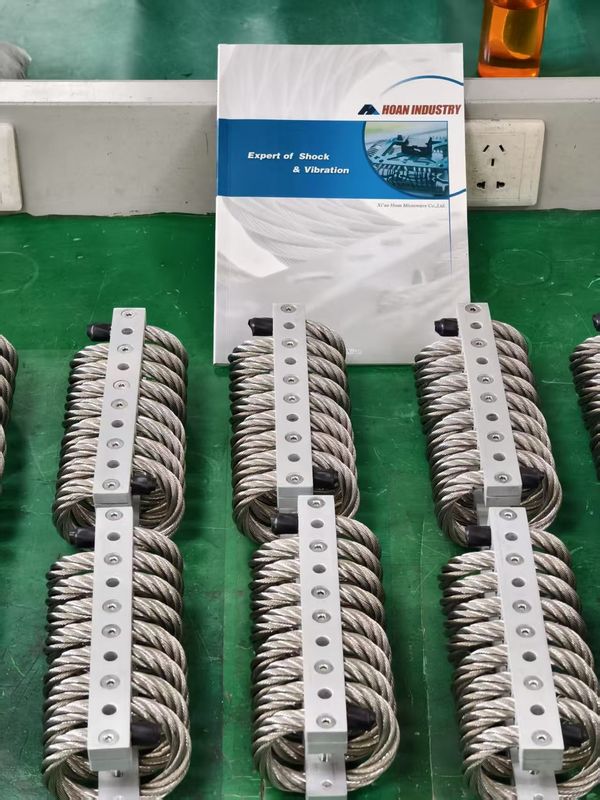 JGX-0480D-12A The Ultimate Wire Rope Vibration Isolator for Seismic Reinforcement and Shock Absorption in Extreme Temperatures