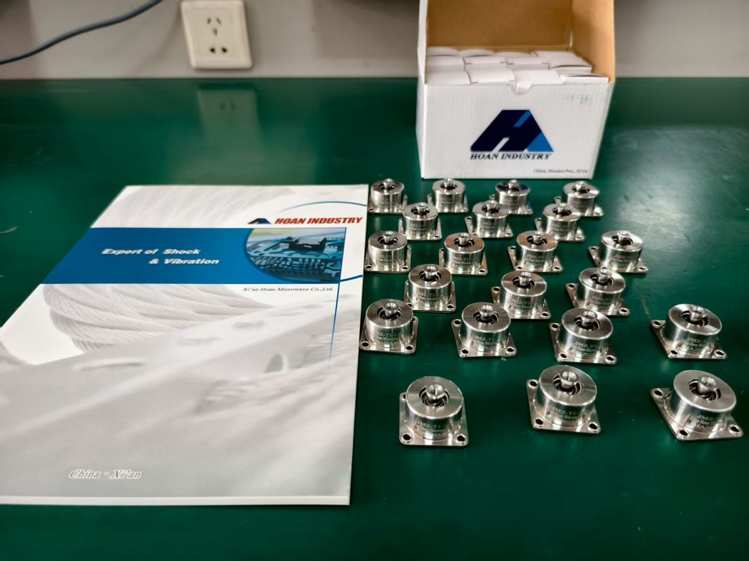 JMZ-TK-2.5A Isolatore di vibrazioni per smorzamento dell'attrito con gamma di temperatura da -40°F a 180°F e deformazione da 0,5-1,5 pollici per la protezione delle attrezzature di precisione