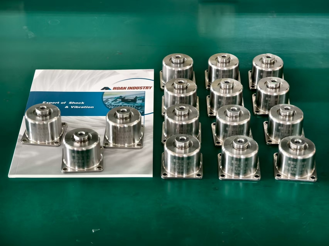 JMZ-T1-1.2 Spring Isolator with 95% Isolation Efficiency 32mm Overall Width and UL Listed for Vibration Isolation