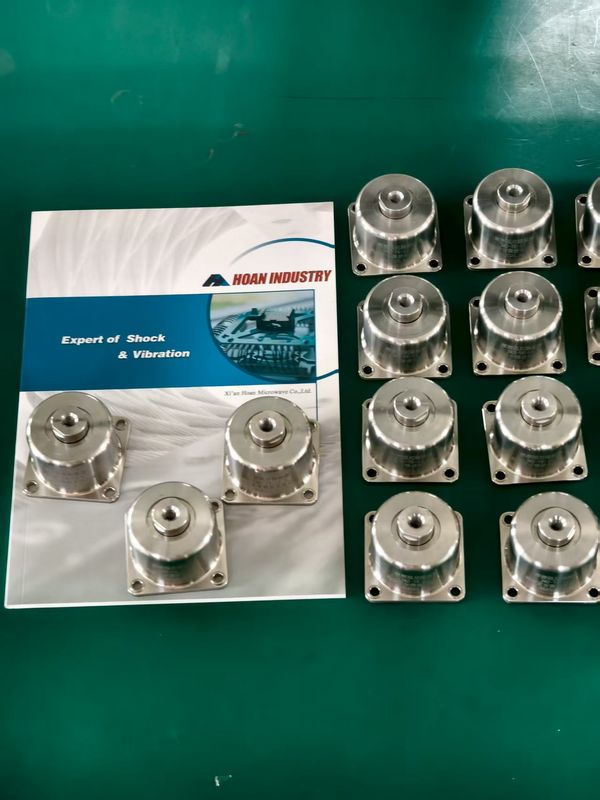 Nuovo prodotto 2025 Isolatore a molla JMZ-TK-4A con larghezza complessiva di 58 mm e deformazione di 0,25 pollici per attrezzature di precisione