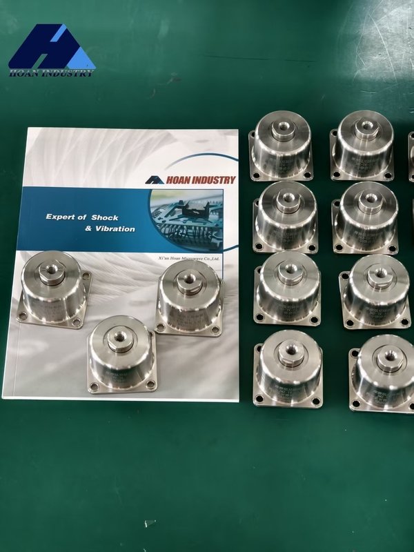 Nuovo prodotto 2025 Isolatore a molla JMZ-TK-4A con larghezza complessiva di 58 mm e deformazione di 0,25 pollici per attrezzature di precisione