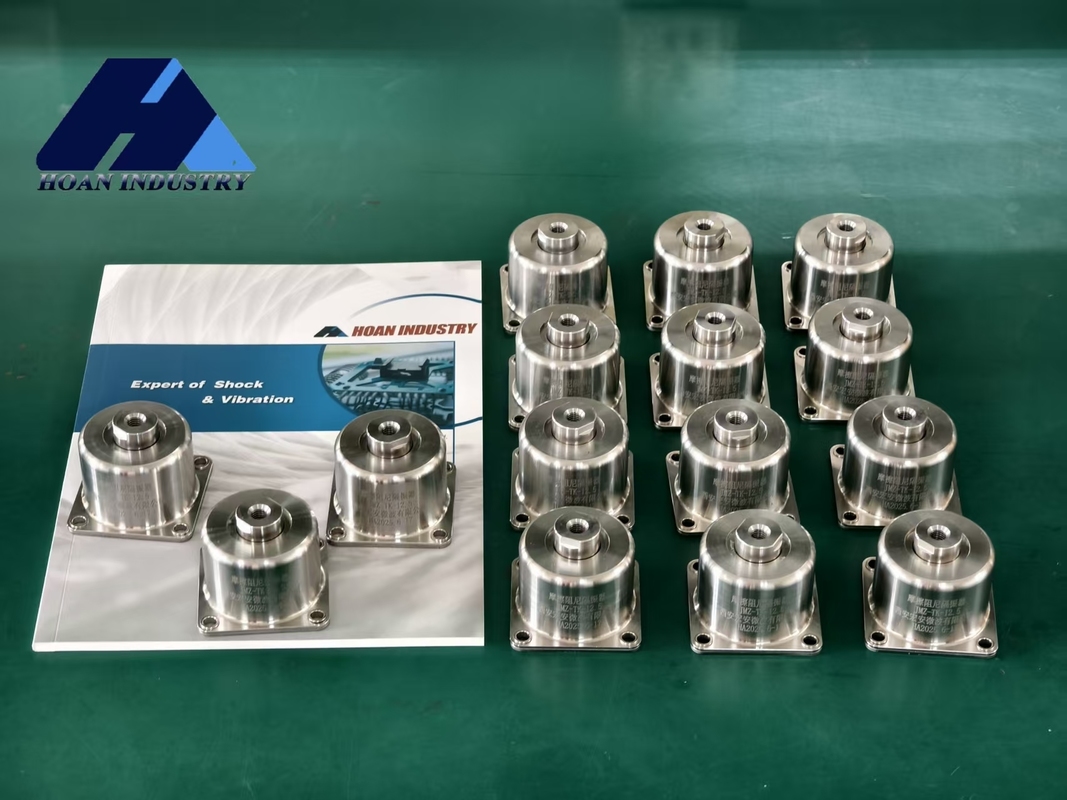 Isolatore di vibrazione JMZ-TK1-7A di 4 pollici di diametro per il controllo delle vibrazioni ad alta e bassa frequenza