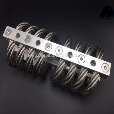 Isolatore di vibrazione a filo di filo assiale Compressore di energia Costruzione navale