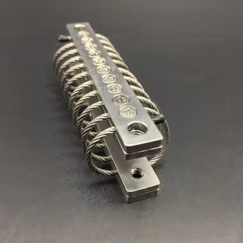 Un buon prezzo. Isolatore antivibrante in fune d'acciaio inossidabile con carico statico massimo di 18 kg e resistente alla corrosione per supporti motore e aerospaziale in linea