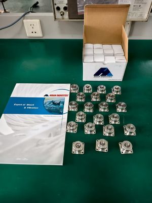 Un buon prezzo. Isolatore antivibrante a fune in acciaio inossidabile, capacità di carico 2 kg in linea