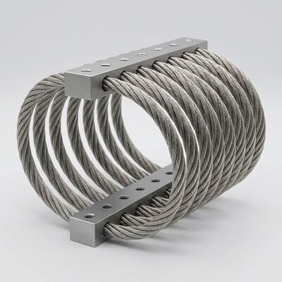 Un buon prezzo. JGX-1278D-370B Isolatore di vibrazione a corda di filo sostitutivo per sistemi industriali di accoppiamento di carico statico di precisione in linea