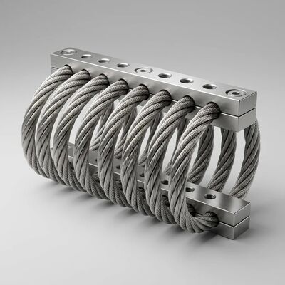 Un buon prezzo. Isolatore per fune metallica con curva di rigidità non lineare JGX-2228D-665B Supporto interamente in metallo ecologico per apparecchiature industriali in linea