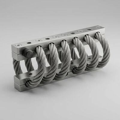 Un buon prezzo. Isolatore antivibrante in fune metallica JGX-2228D-860B, acciaio inossidabile, lunga durata, ammortizzatore industriale in linea