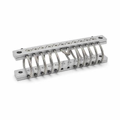 Un buon prezzo. JGX-0240D-4.5A Isolatore di Vibrazioni per Cavo Metallico Assorbimento a Grande Spostamento Multi-Asse Smorzamento Indipendente dalla Frequenza in linea